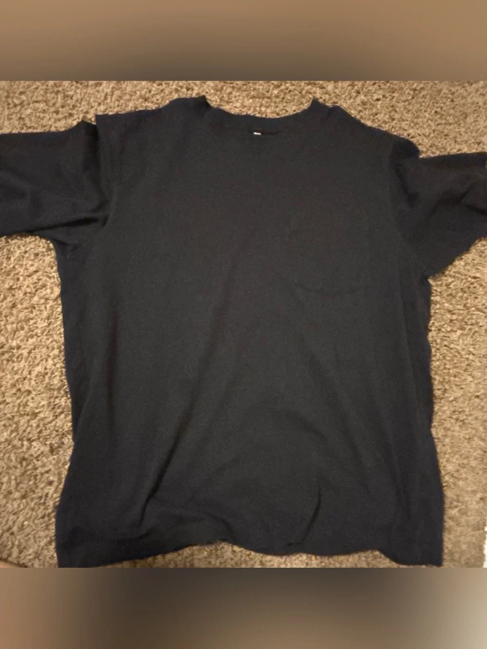 Uniqlo Black Men's Crew Neck Undershirt oversized